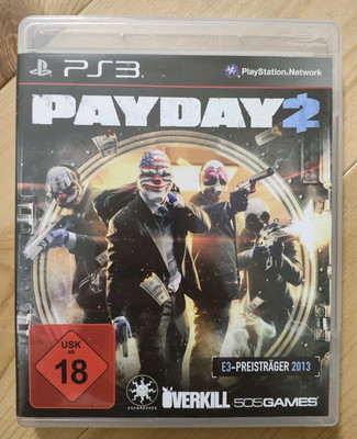 Payday 2 - PS3 - Sony PlayStation 3  