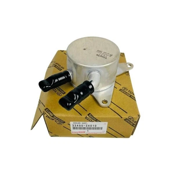 Conjunto de enfriador de aceite de transmisión genuino Toyota SEQUOIA TUNDRA 33490-34010 nuevo Foto 2 de 4