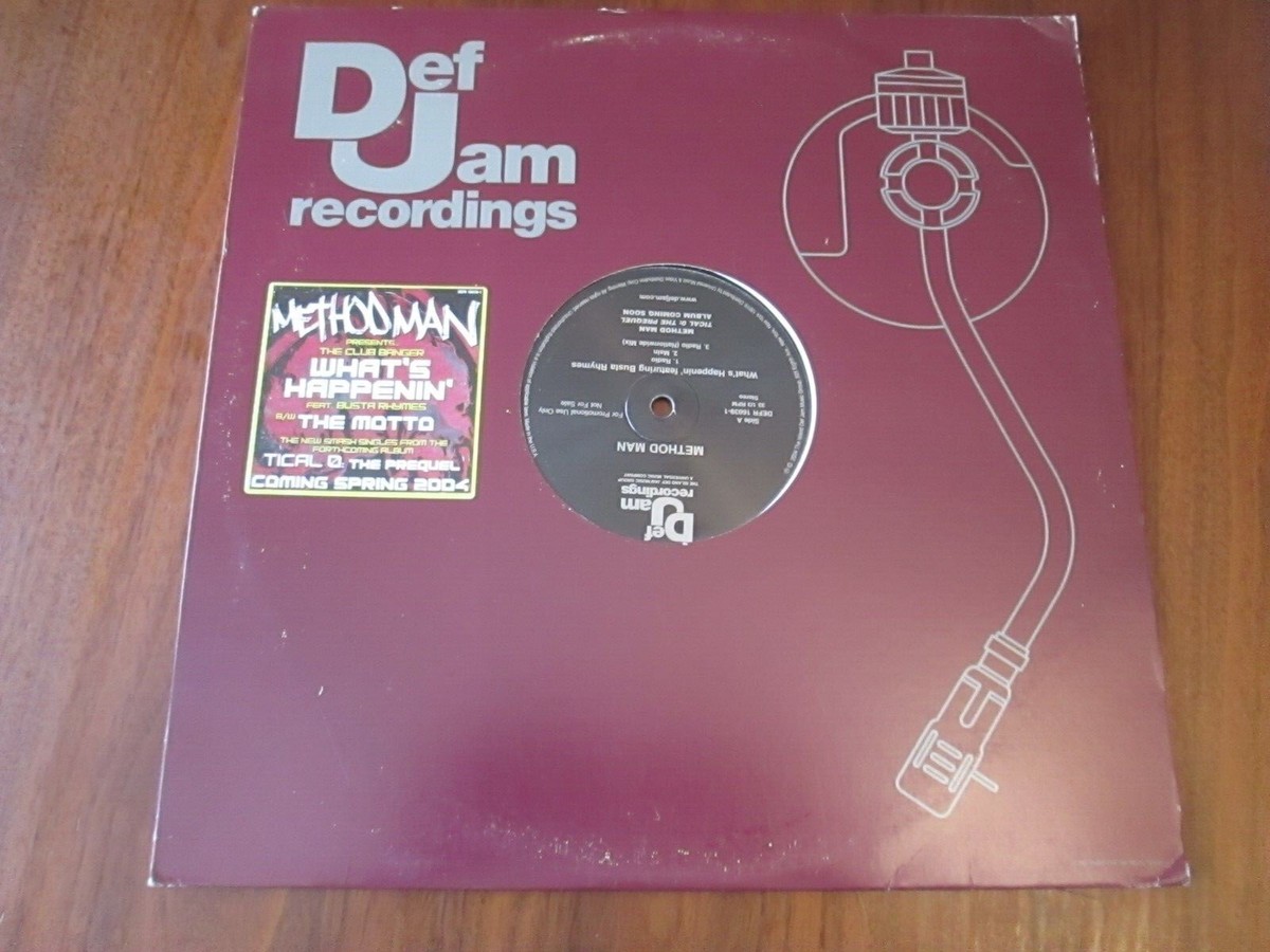 METHOD MAN What's Happenin' Busta Rhymes/The Motto 12