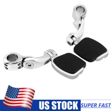 1.25" Footpegs w/ Mounts For Harley / Indian Challenger Chief Chieftain US
