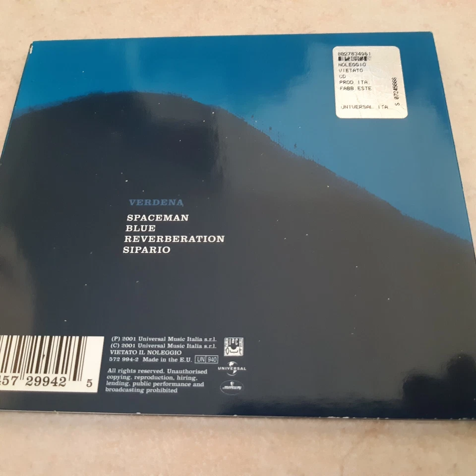 Verdena – Spaceman EP CD digipak ottime condizioni - Immagine 4 di 4