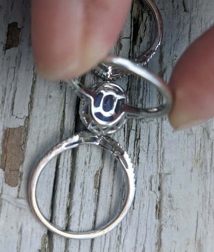 Women size 7 Effy Tanzanite Ring Set - Picture 4 of 4