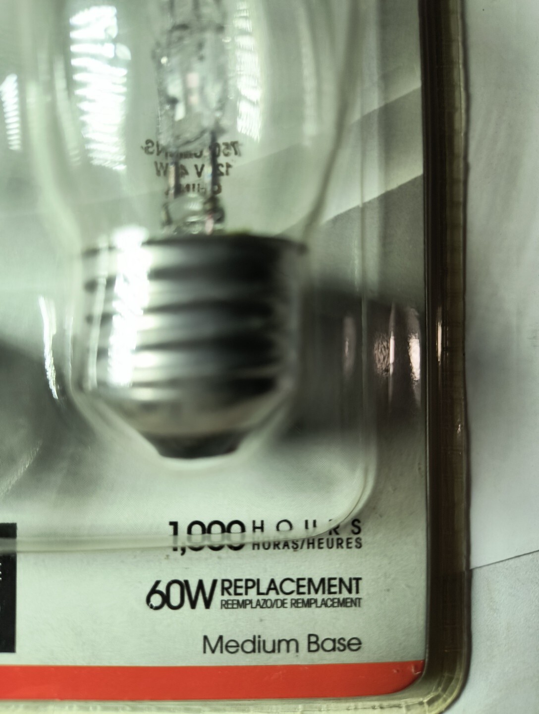 SATCO 43W=60W Excel Energy Saver. Medium Base Clear Flame Tip, Price