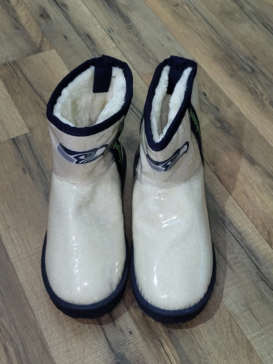 Seahawks rain best sale boots