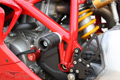 T-Rex Racing Ducati 848 1098 1198 Street Fighter Clutch Sliders