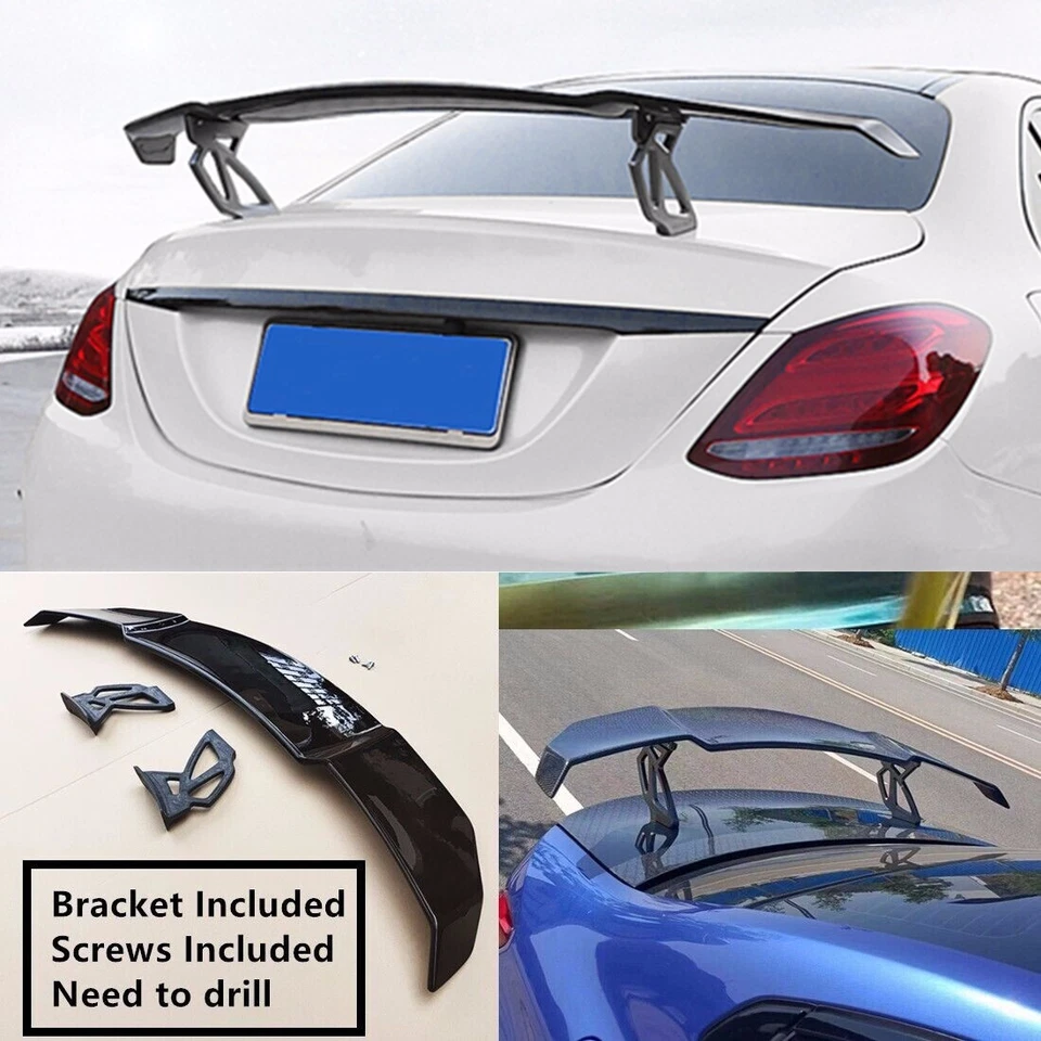 FOR HONDA INFINITI KIA VW JAGUAR MITSUBISHI GT LOOK TRUNK SPOILER WING UNIVERSAL Foto 4 de 4