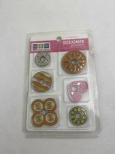 We R Memory Keepers Designer Gromlets Friends Crafts Embellishments Art