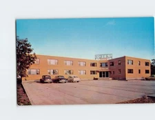 Postcard Shoreline Hotel Grand Marais Minnesota USA