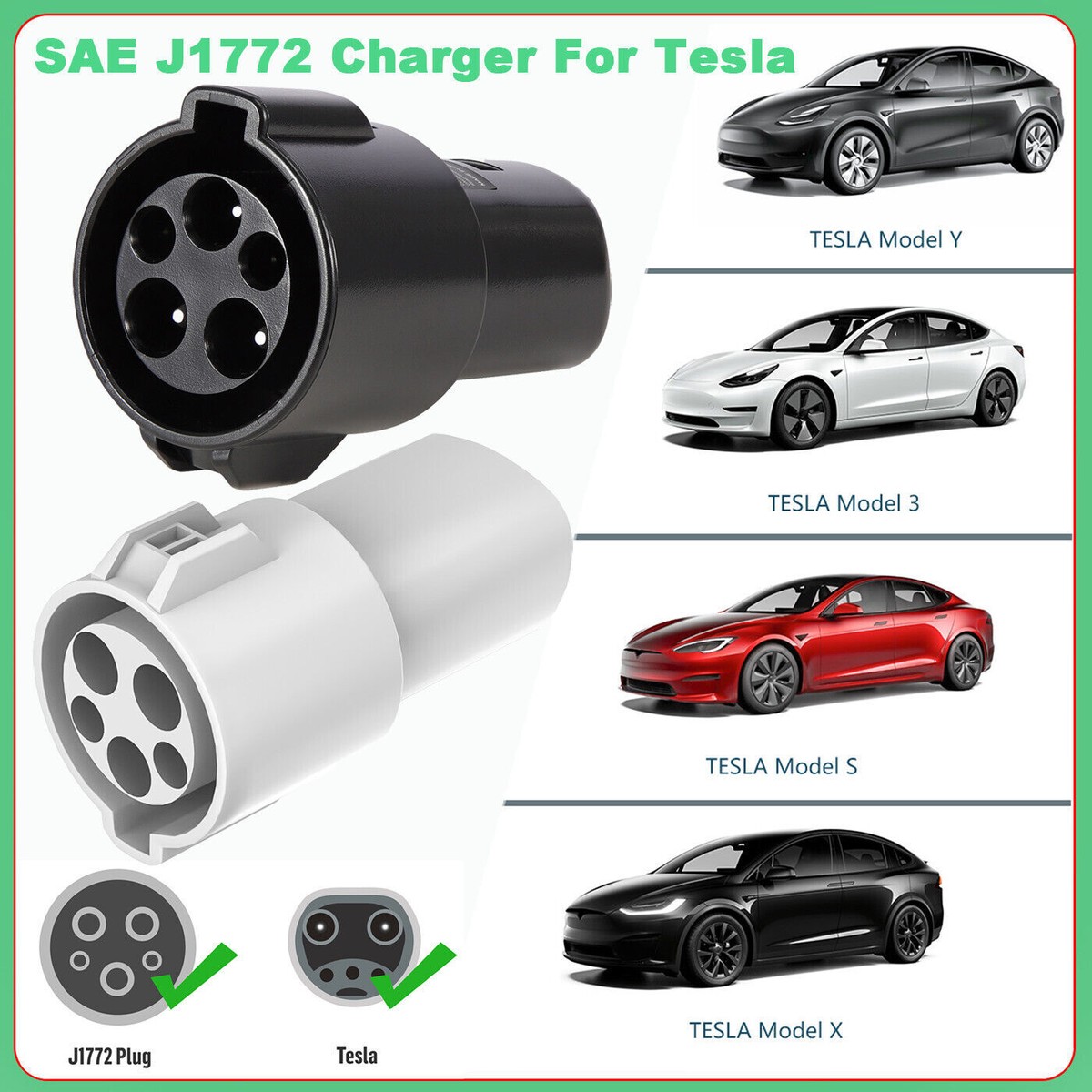 Amazing Does Model Y Come With J1772 Adapter Pictures