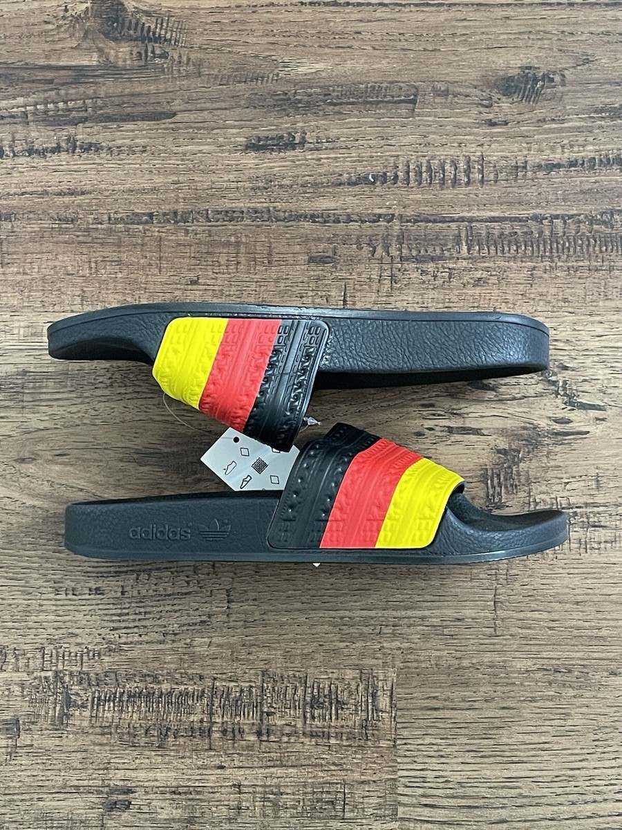 Adidas Adilette Slides \'Germany\' (size us mens 5/wmns 6) adidas Adilette Slides | TYLER main image 4