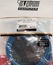 CAT 5e SIGNAMAX PATCH CORD MOLDED/SNAGLESS 7' BLUE