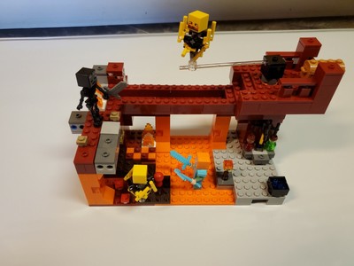 LEGO 21154 MINECRAFT The Blaze Bridge 100% Complete No Manual 673419304481 | eBay