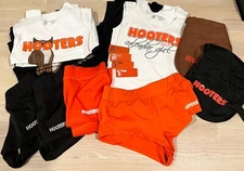 HOOTERS Winghouse Twin Peaks Girl Uniform Items Tank Top Shorts Pouch PICK SIZE