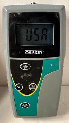 Professional PH Meter- Oakton PH 6+ # 35613-24 AS IS