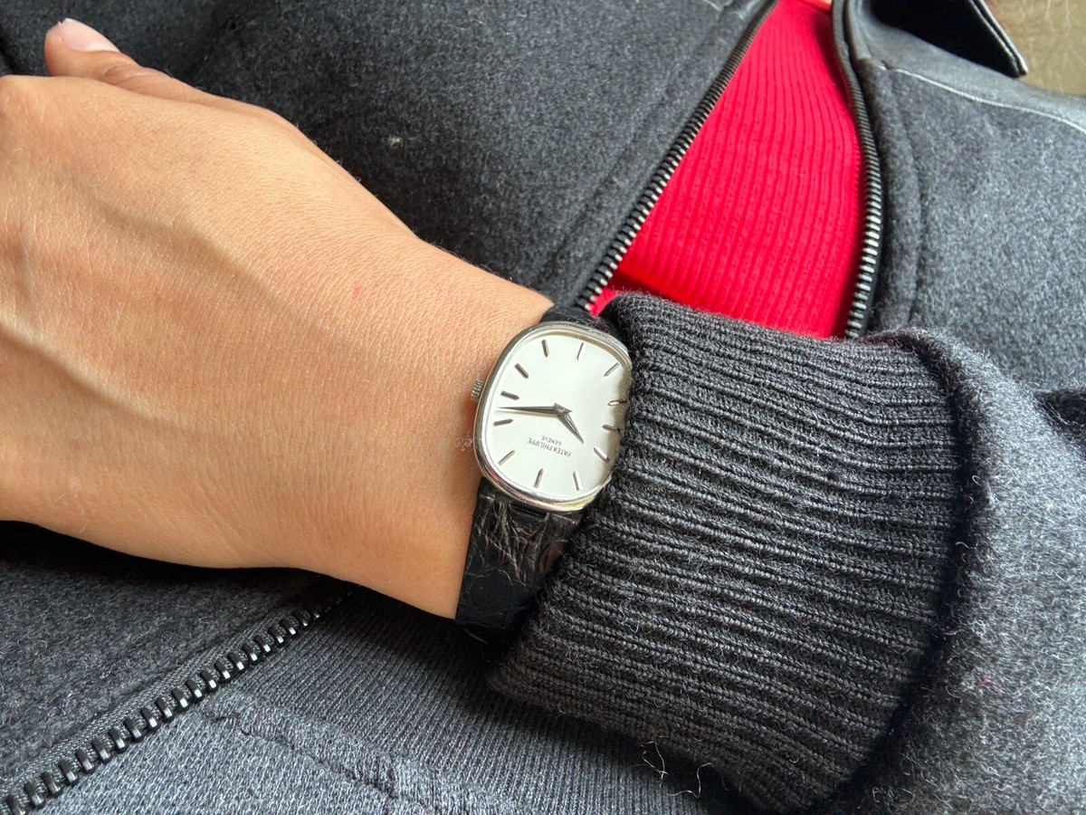 Patek Philippe Ellipse 18k White Gold 4226 Original Strap