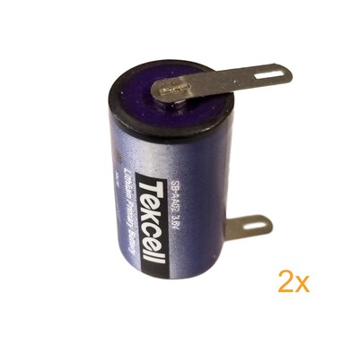 1 2aa 3.6 v battery