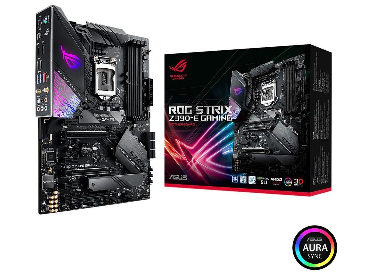 【美品】ASUS ROG STRIX Z390-E GAMINGセット ASUS ROG STRIX Z390-E GAMING LGA 1151 Intel Motherboard for sale