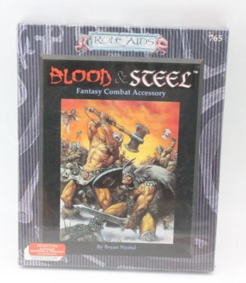 Blood and Steel - Role Aids Fantasy Rollenspiel Erweiterung Set MGI 1993 NEU OVP - Bild 1 von 4