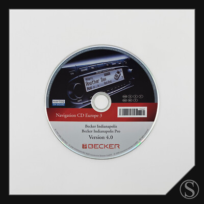 Becker Navigation CD Europe 3 4.0 Navigationssoftware 1755.447 Indianapolis Pro