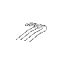 20Pcs Dental Lip Hook Autoclavable For Apex Locator Canal Finder Stainless Steel