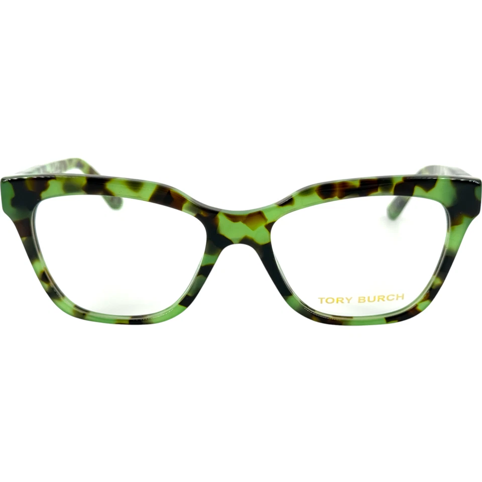 Marco de gafas de plástico para mujer Tory Burch TY2081 1703 verde tortuga 52-17 Foto 3 de 4