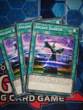 3x Arcane Barrier SR08-EN026 Near Mint YuGiOh