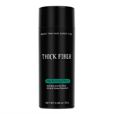 THICK FIBER Hair Building Fibers Thinning Hair & Bald Spots (LIGHT BLONDE) 25g