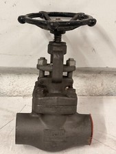 WALWORTH 1-1/2" A105N Forged Steel 800# Socket Weld Globe Valve # 5520SW