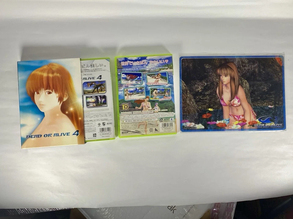 Lot2 Dead or Alive : 4 with Box , Xtreme 2 - XBox 360 Game Japan ver. & Good’s. - Image 2 of 4