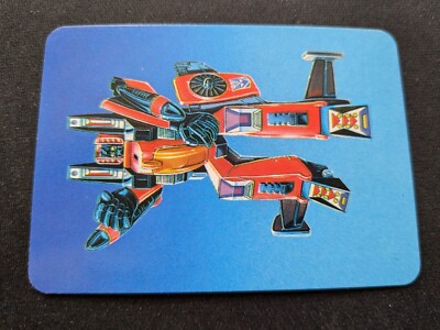 1985 Hasbro Transformers Action Card # 100 Thrust (NM)
