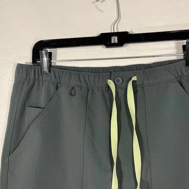 Pantalones Figs Cairo Scub Bottoms Para Hombre Medianos Verde 2493 Médico Foto 3 de 4