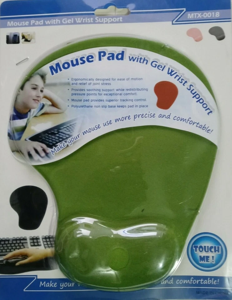 Ergonomic Mouse Pad with Wrist Support, Gaming Mouse Mat with Gel Wrist Rest, Ea - Image 3 of 4