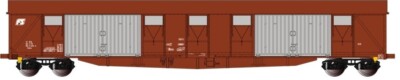 OS.KAR 4125 Gabs FS Cart, Red Roof Diamond Logo Alloy Doors