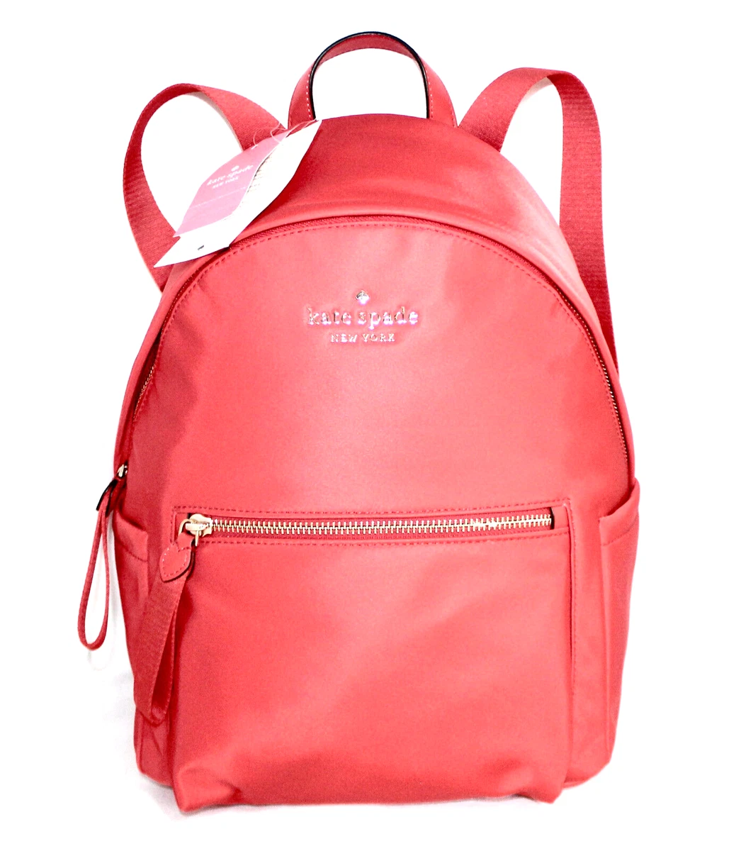 Kate spade red backpack sale