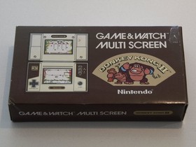 BOXED Donkey Kong 2 NINTENDO Game & Watch VINTAGE 1983 Handheld ELECTRONIC Retro