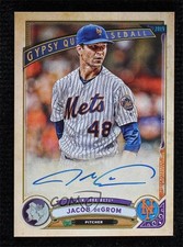 2019 Topps Gypsy Queen GQ Logo Swap Variation 43/99 Jacob deGrom Auto 1q7