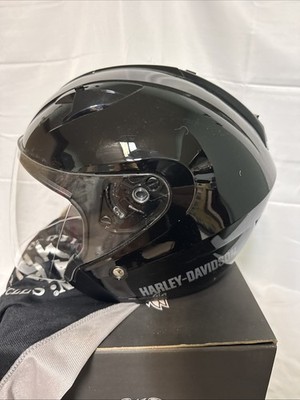 98210-10VM/002S HELMET DOT HARLEY DAVIDSON GLOSS BLACK Open Box