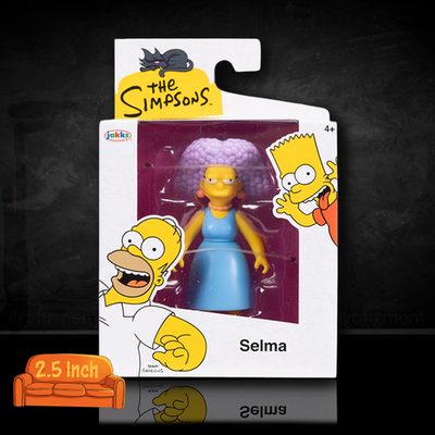 #ad Selma Bouvier The Simpsons 2.5quot; Action Figure Jakks Pacific Wave 7 $11.69