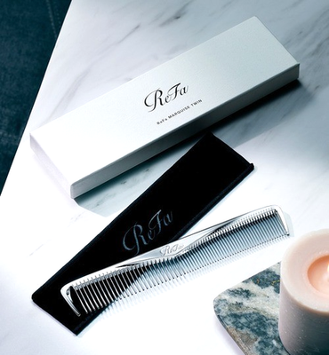 ReFa MARQUISE TWIN Hair Comb by MTG Anti-Static Styling Tool Gift
