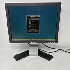 Dell E156FP 15  LCD Monitor w/Stand  Cables 4:3 Aspect Ratio 1024x768 XGA