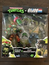 2026 Playmates TMNT x G.I.JOE Roadblock x Raph vs Buzzer x Rocksteady