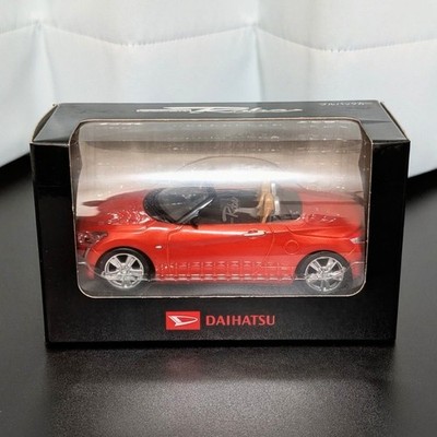 Daihatsu Copen Robe Pullback Car Mini Car Orange