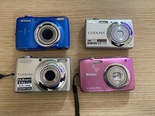  PARTS/REPAIR Lot of 4 Nikon COOLPIX S2600, L22, L23, S225 Digital Cameras