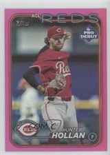 2024 Topps Pro Debut Fuchsia Foil 73/199 Hunter Hollan #PD-60 10w8