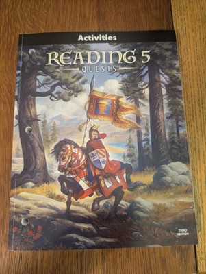BJU Press Reading 5 Quests Activities Book Third Edition