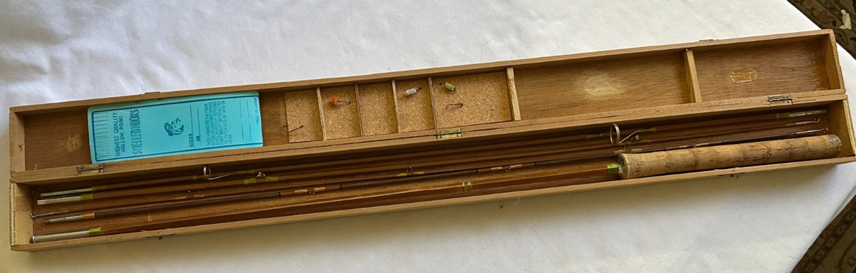 Vintage Japanese Bamboo Fly Rod | eBay