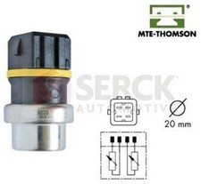 SERCK Temperature Switch for VW Golf AGG/AKR/ATU/AWF/AWG 2.0 Litre (5/98-10/02)