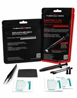 Thermal Hero GrapheneX Sheet (51 x 68 x 0.025mm) and METALLIQ Liquid Metal (1g)