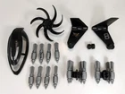 Vintage Hasbro GI Joe 1989 MUDFIGHTER Complete Parts Lot!