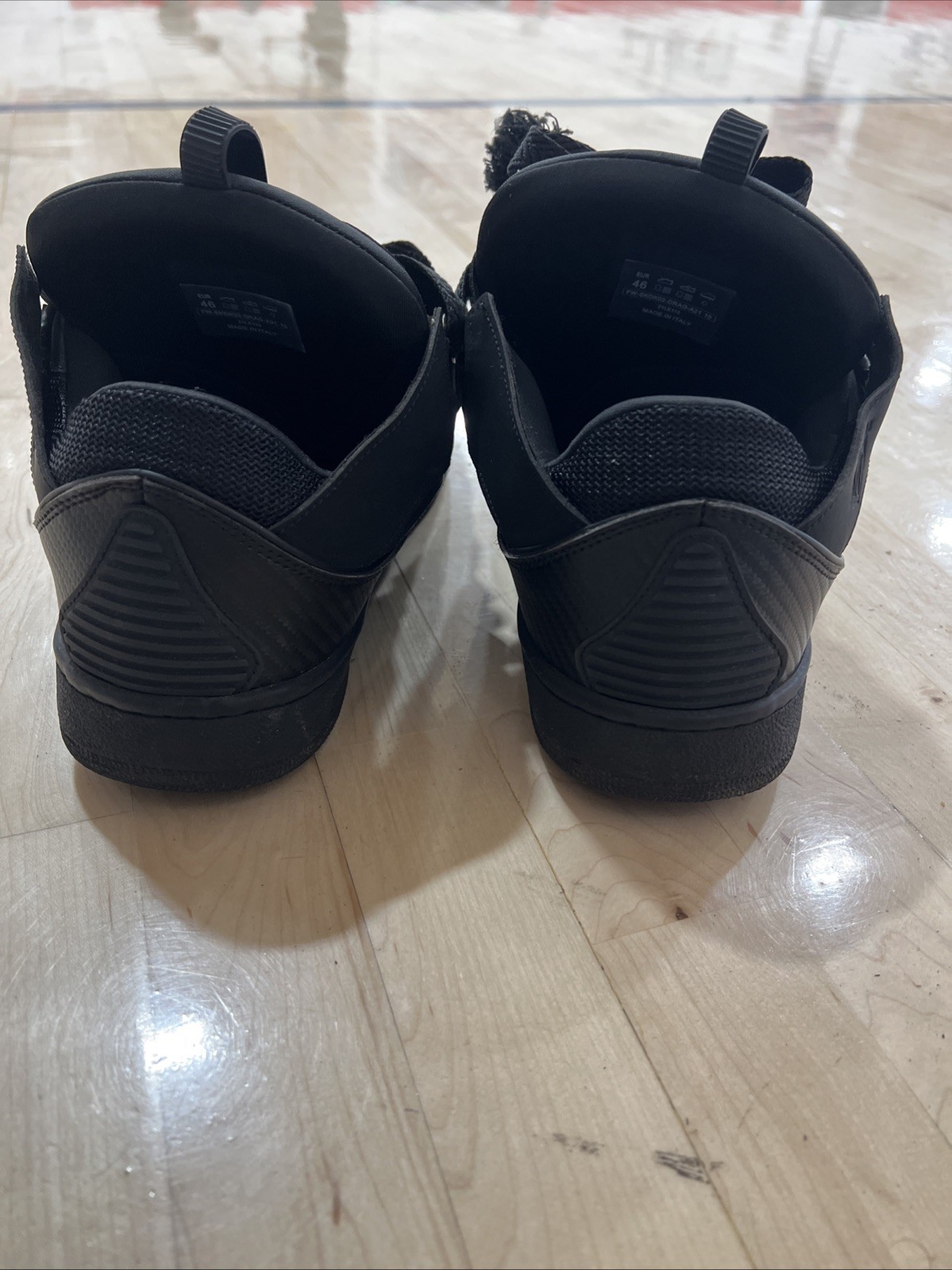 Lanvin Curb Sneakers Black Size 13. Worn Few Times Great Condition No Box Men's